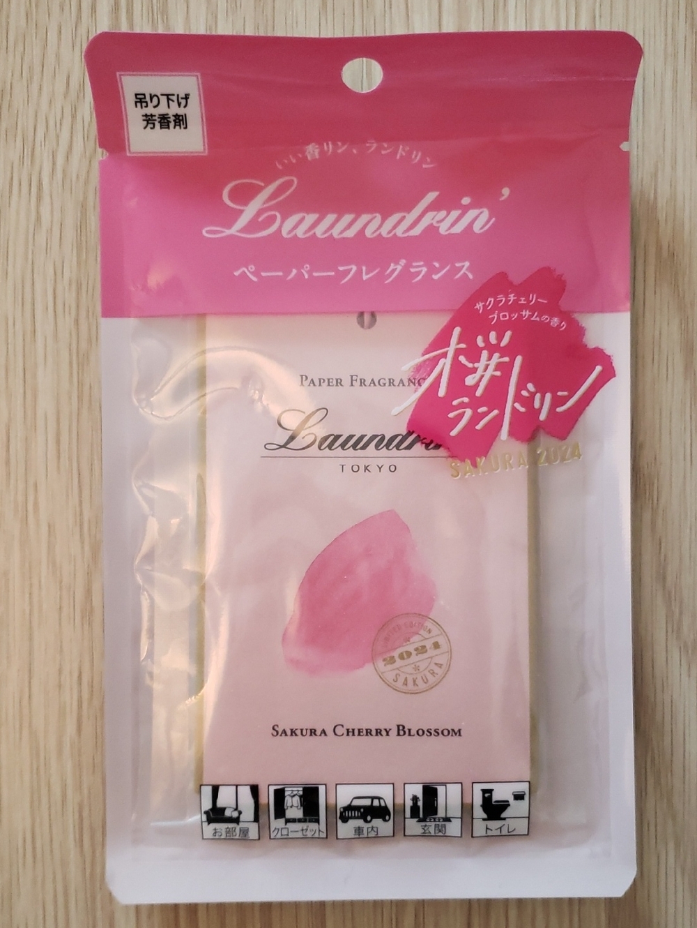 Sakura Cherry Blossom Paper Fragrance - Pink